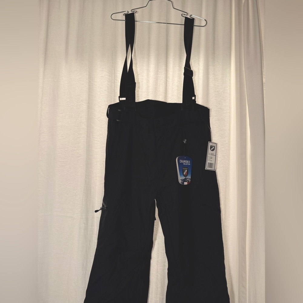 Men’s Chamonix Rouen Stretch Snow Bib Pants sz L